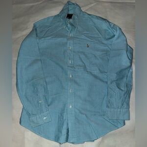 RL polo button down.